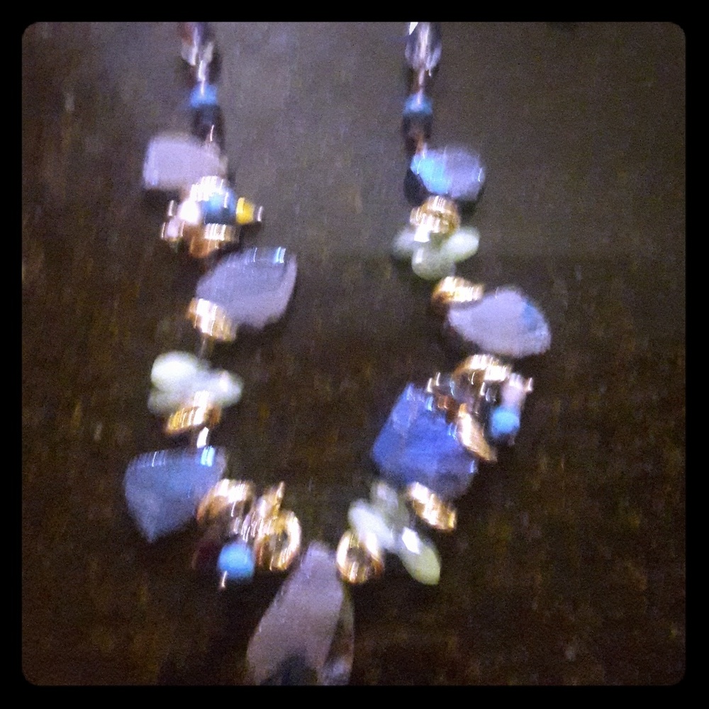 Gemstone 925 mixture of crystals and gemstones 14k